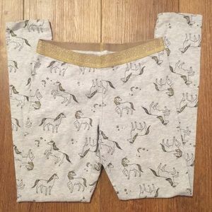 *5 for $15* Girls Unicorn Leggings used